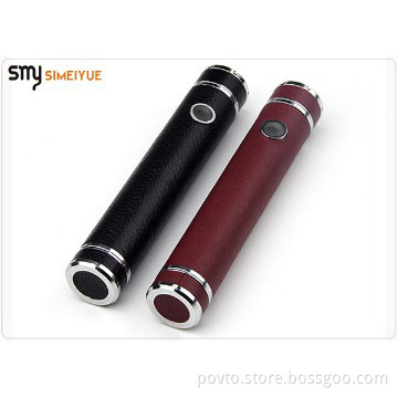 mage mod Colorful e-cig with real leather outside and recent price